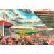 Pittodrie Stadium Fine Art Canvas - Aberdeen FC